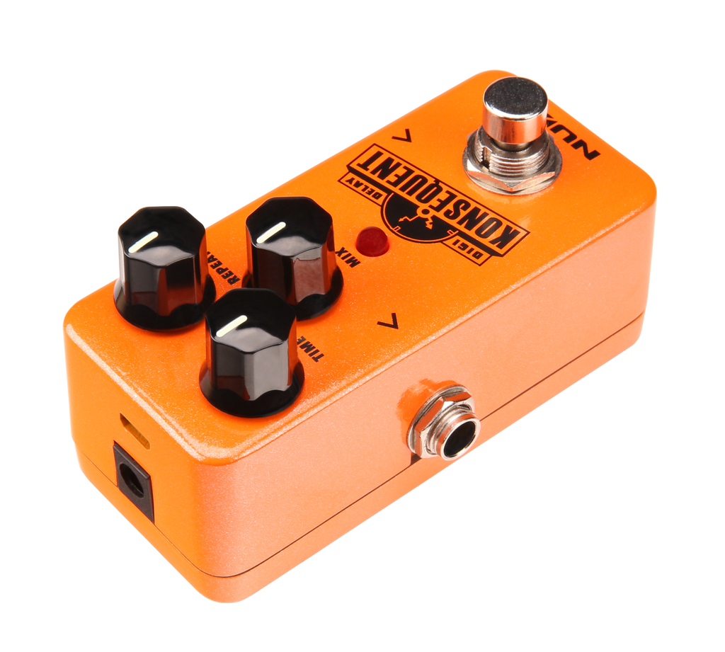NUX Konsequent NDD-2 digital delay pedal - controls detail