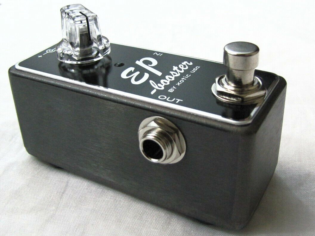 Xotic EP Booster guitar boost pedal - black mini enclosure