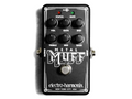 Used EHX Nano Metal Muff distortion pedal with gate, black, front view