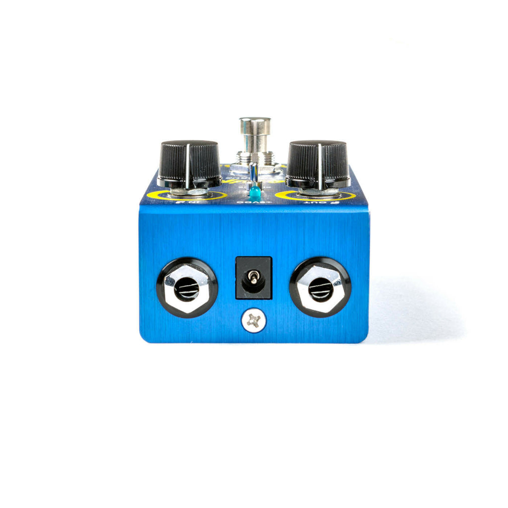 Way Huge Smalls Blue Hippo blue mini chorus pedal rear view