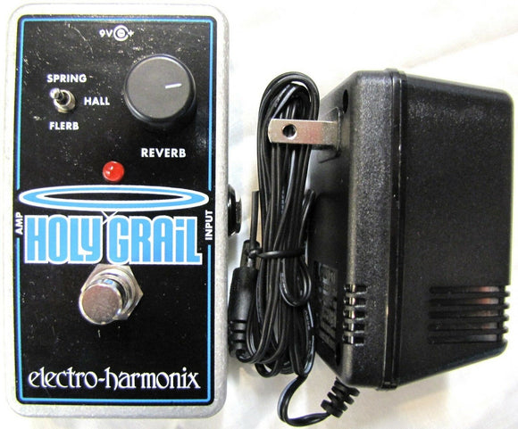 Used Electro-Harmonix EHX Holy Grail Reverb Guitar Effects Nano Pedal
