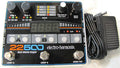 Electro-Harmonix 22500 dual stereo looper pedal - black enclosure with included power supply