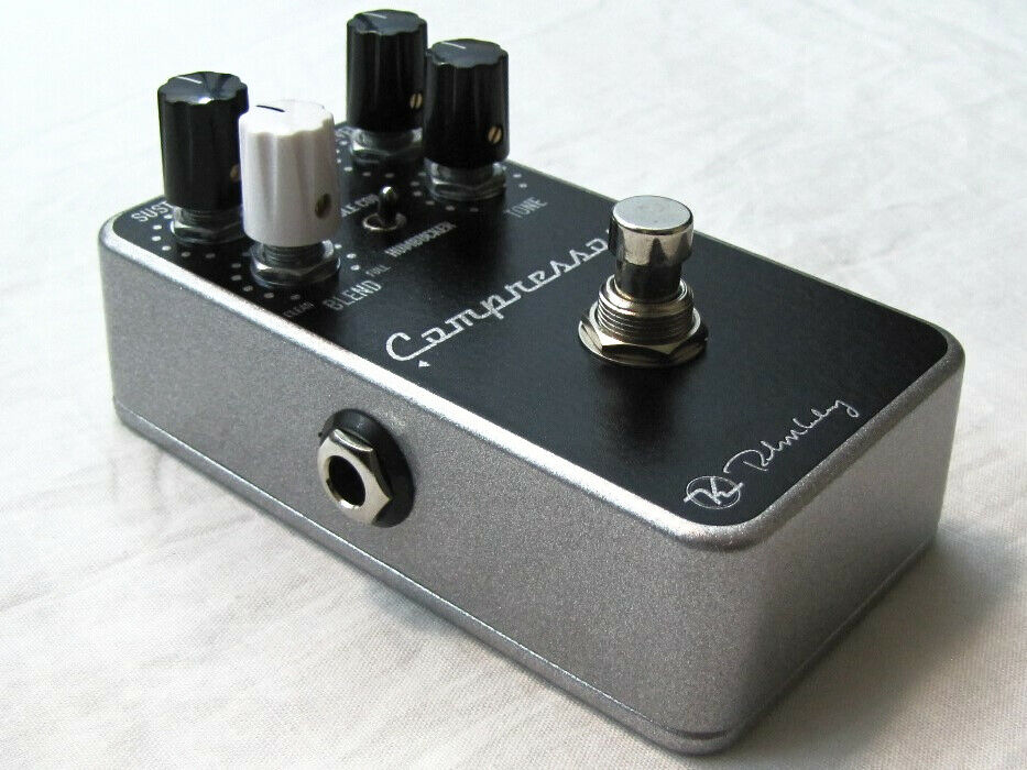 Used Keeley Compressor Plus pedal showing controls and Keeley logo