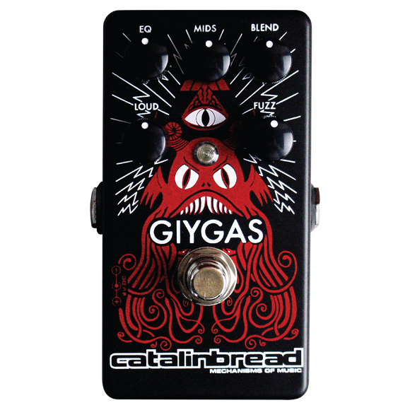 Used Catalinbread Giygas Fuzz Guitar Effects Pedal