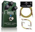 New MXR M169 Carbon Copy Analog Delay green guitar effects pedal