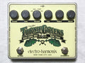 Electro-Harmonix Turnip Greens overdrive and reverb multi-effect pedal - top control panel