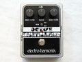 Electro-Harmonix Octave Multiplexer octave pedal — black and silver enclosure, top view
