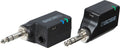 Boss WL-20 compact wireless system - black transmitter and receiver with 1/4 inch plugs