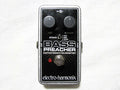 Electro-Harmonix Bass Preacher Compressor Sustainer pedal — top view black enclosure