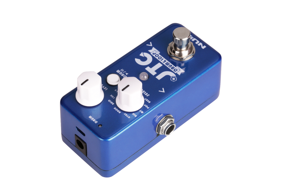 New NUX JTC Drum Loop NDL-2 Drum Machine & Looper Guitar Effects Pedal