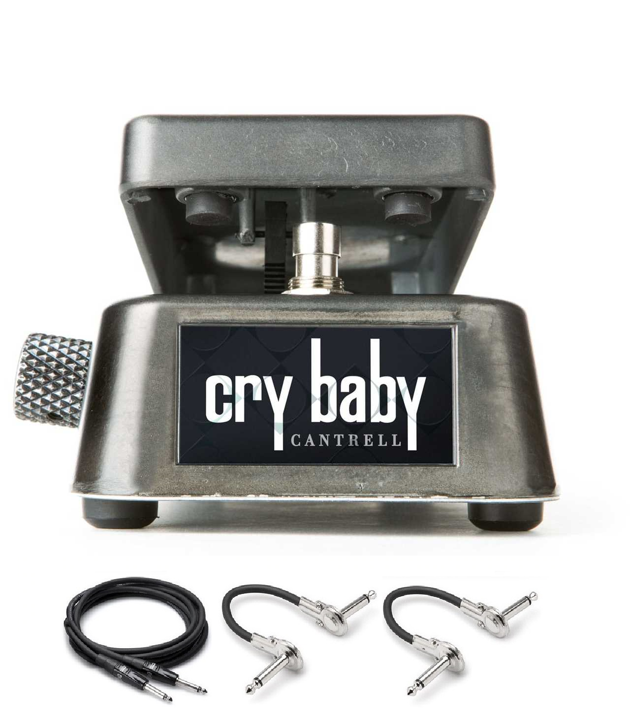 Dunlop JC95B Jerry Cantrell Rainier Fog Cry Baby Wah pedal, distressed black finish