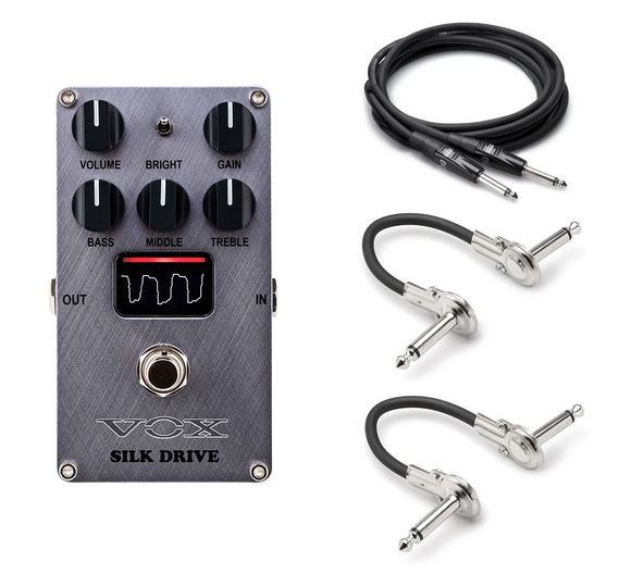 New Vox Valvenergy Silk Drive Preamp Overdrive Distortion Guitar Effects Pedal