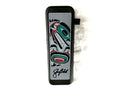 Dunlop JC95B Jerry Cantrell Wah Pedal — distressed black with tribal orca treadle design