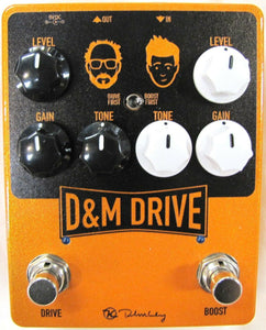 Used Keeley D & M Drive Boost and Overdrive Guitar Pedal