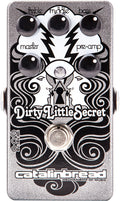 Catalinbread Dirty Little Secret MKIII overdrive pedal — silver enclosure with black graphics
