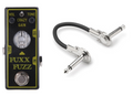 New Tone City Fuxx Fuzz yellow mini pedal with included patch cable