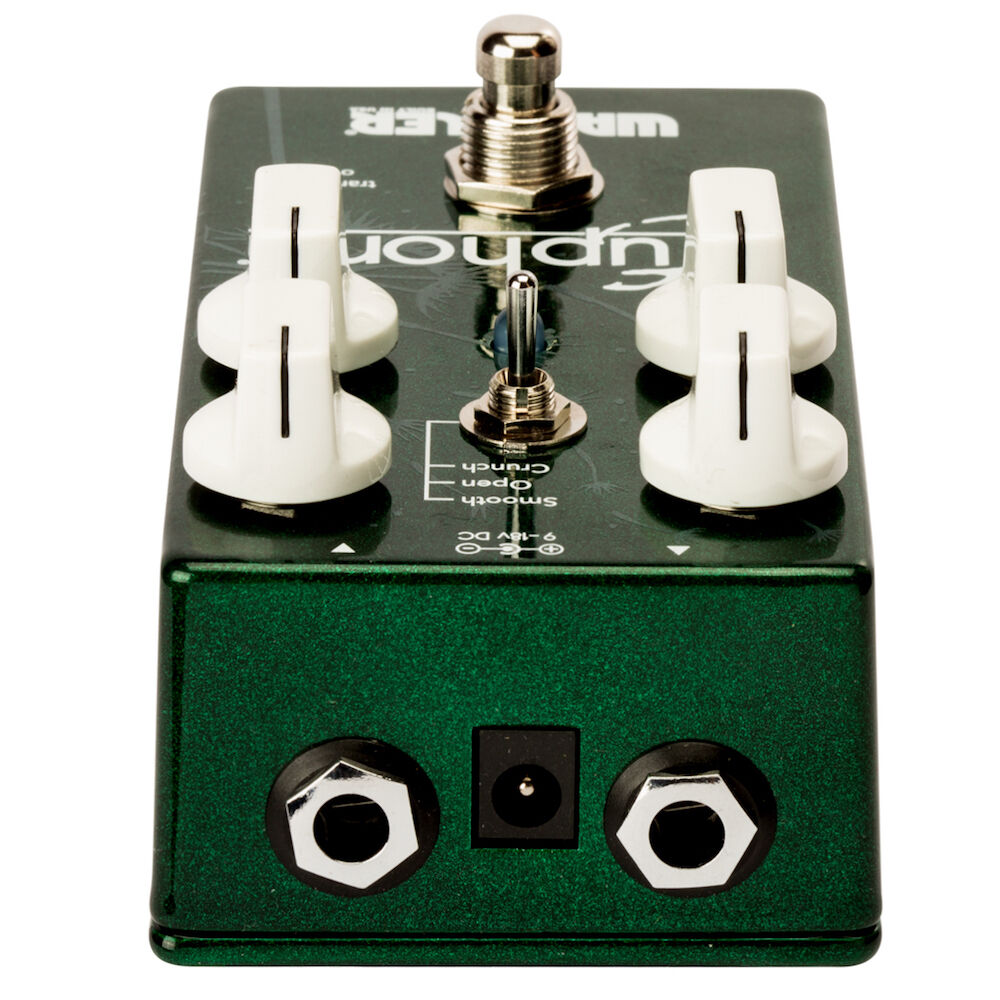 Wampler Euphoria Overdrive — side view showing input/output jacks