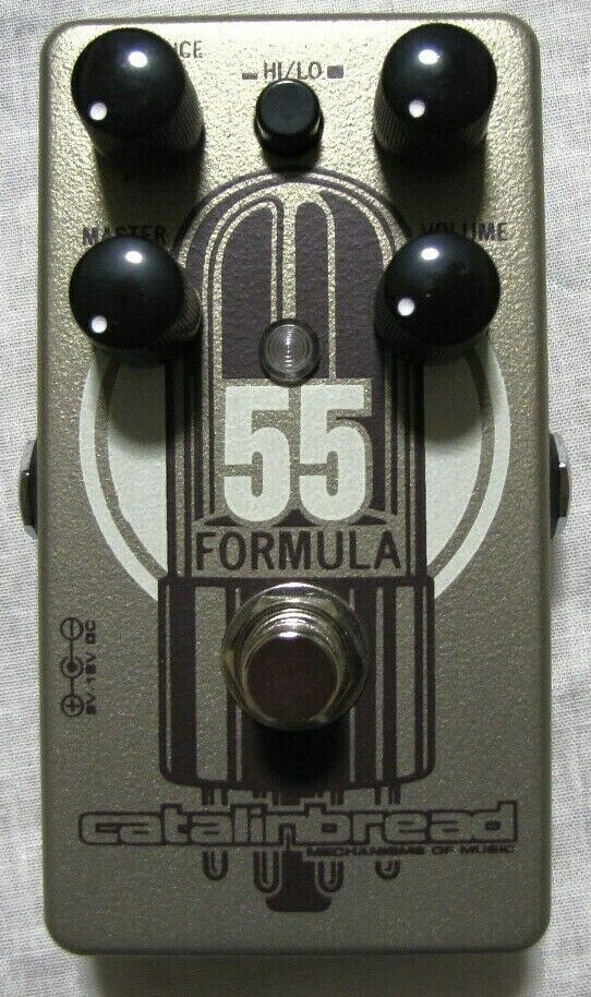 Used Catalinbread Formula 55 Foundation Overdrive Guitar Effects Pedal