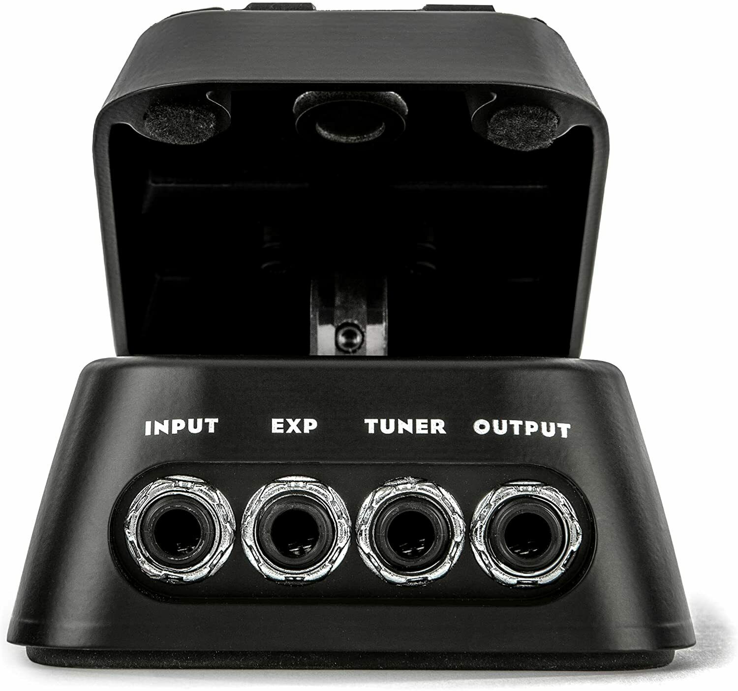 Dunlop DVP5 Volume X8 compact volume pedal — top view of black treadle