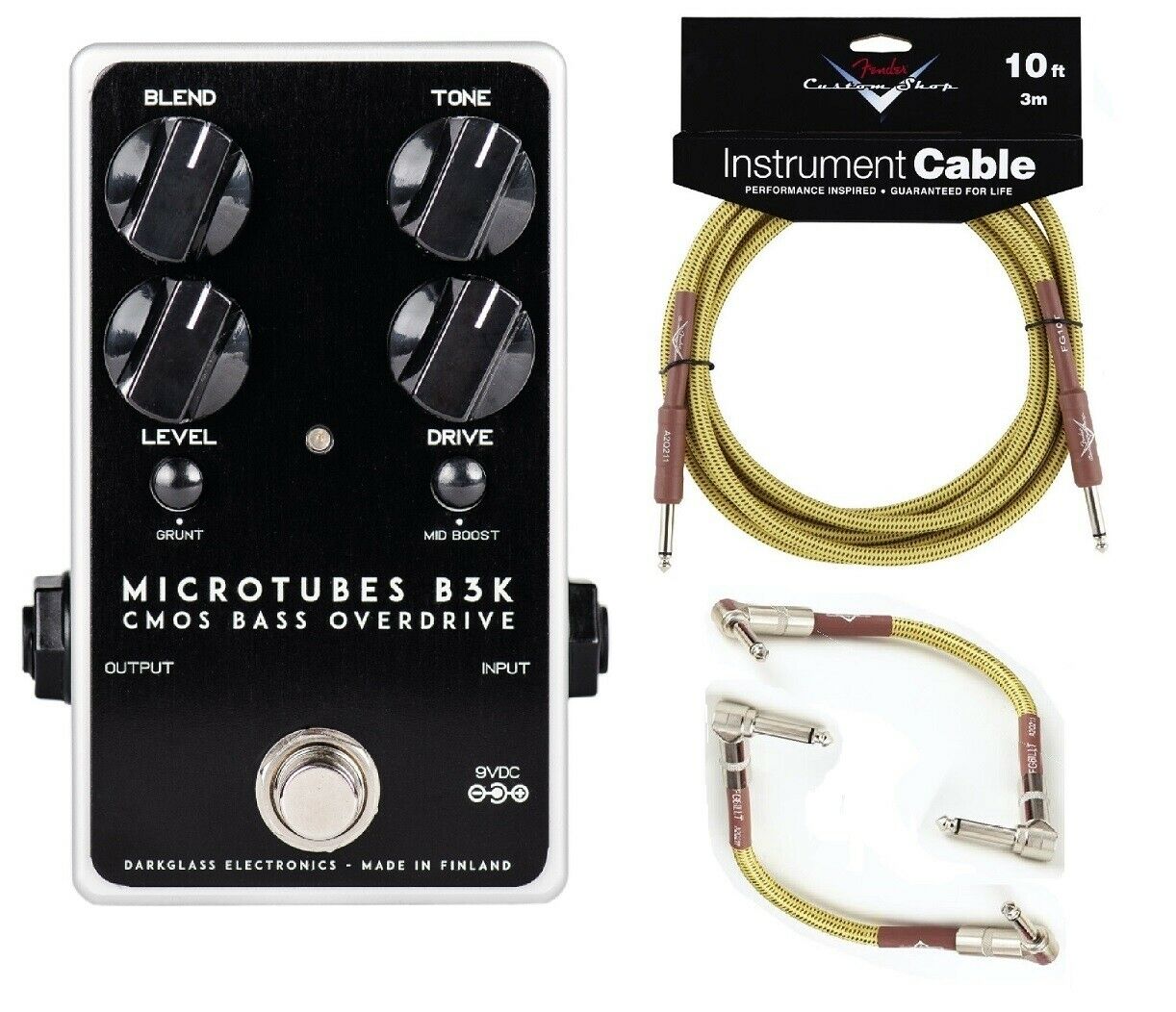 New Darkglass Microtubes B3K V2 CMOS Bass Overdrive Pedal