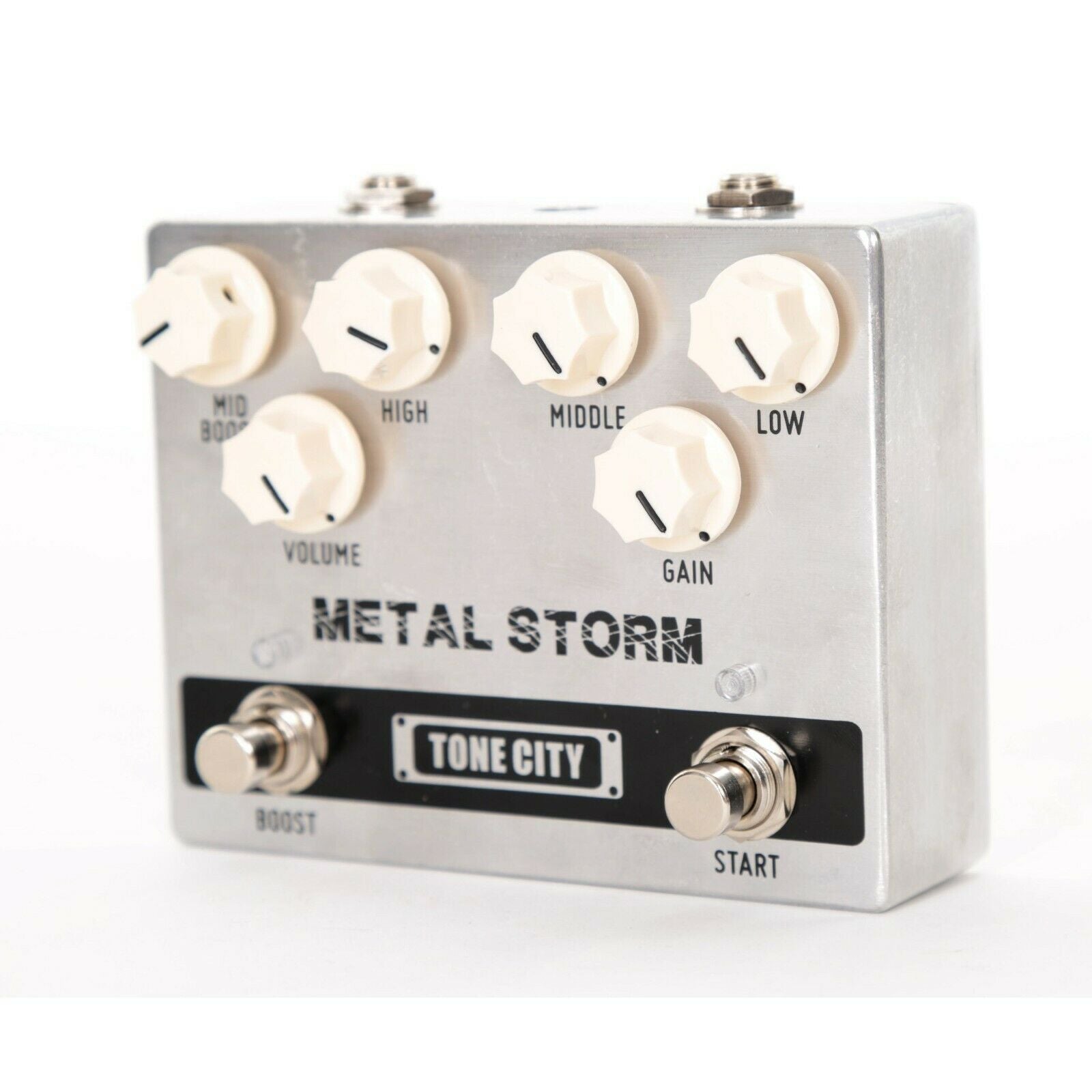 Tone City T38 Metal Storm distortion pedal side view