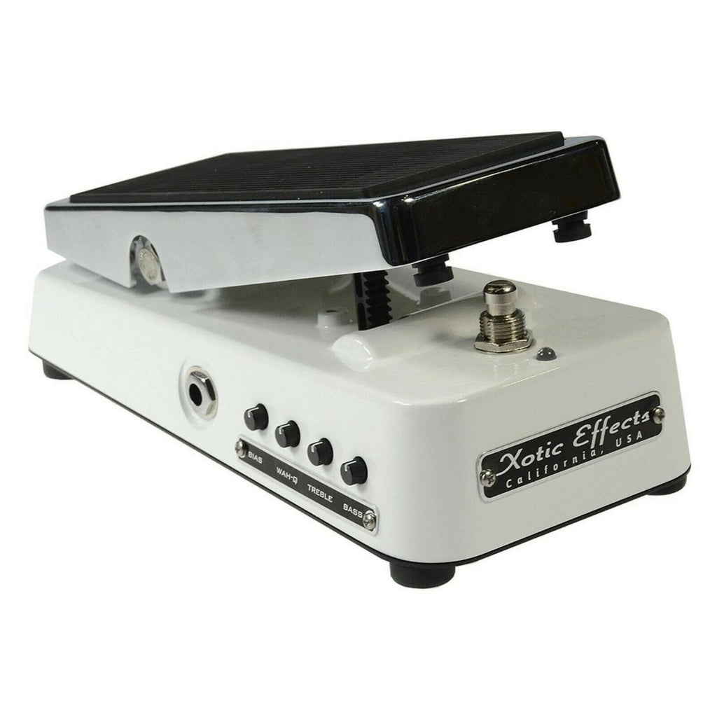 Xotic XW-1 Wah pedal showing treadle and controls