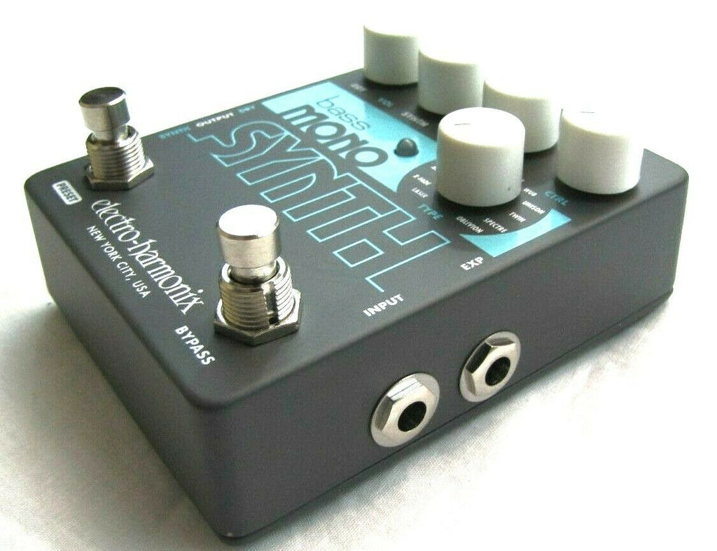 Electro-Harmonix Bass Mono Synth pedal, black, view 2