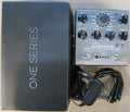 Source Audio SA262 Ventris Dual Reverb pedal — silver, with box and adapter