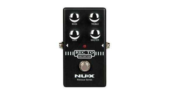 New NUX Recto Distortion Guitar Effects Pedal