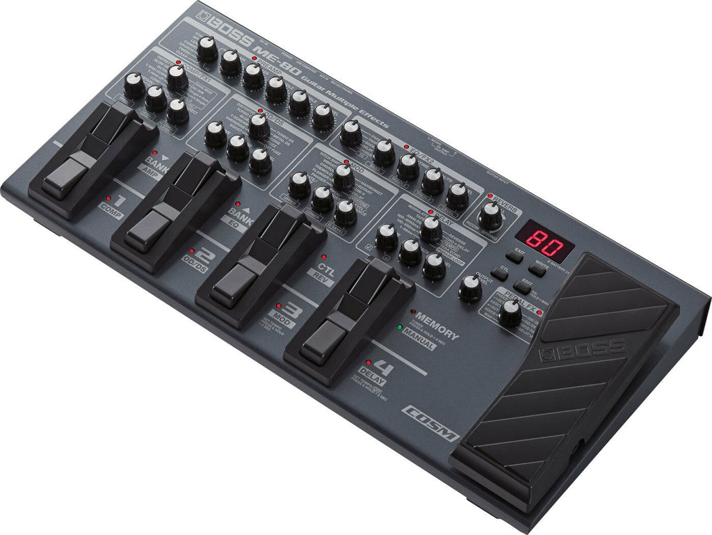 New Boss ME-80 Multi-Effects Guitar Effect Pedal
