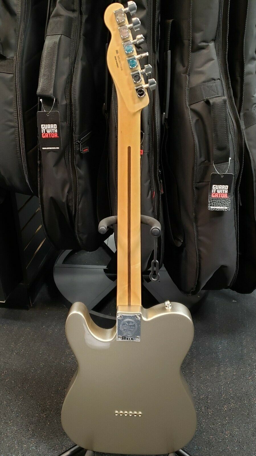 Fender 75th Anniversary Telecaster full guitar in gig bag
