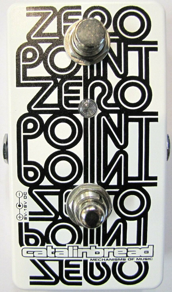Used Catalinbread Zero Point Flanger Guitar Effects Pedal