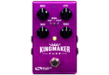 Source Audio SA245 Kingmaker Fuzz pedal — purple enclosure, top control view