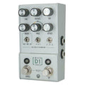 Walrus Audio MAKO D1 High-Fidelity Delay Pedal — silver anodized enclosure with Time, Repeats, Mix, Tweak, Prog, Attack controls