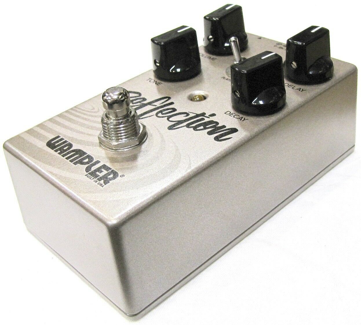 Wampler Reflection reverb pedal with Volume, Tone, Pre-Delay, Decay knobs