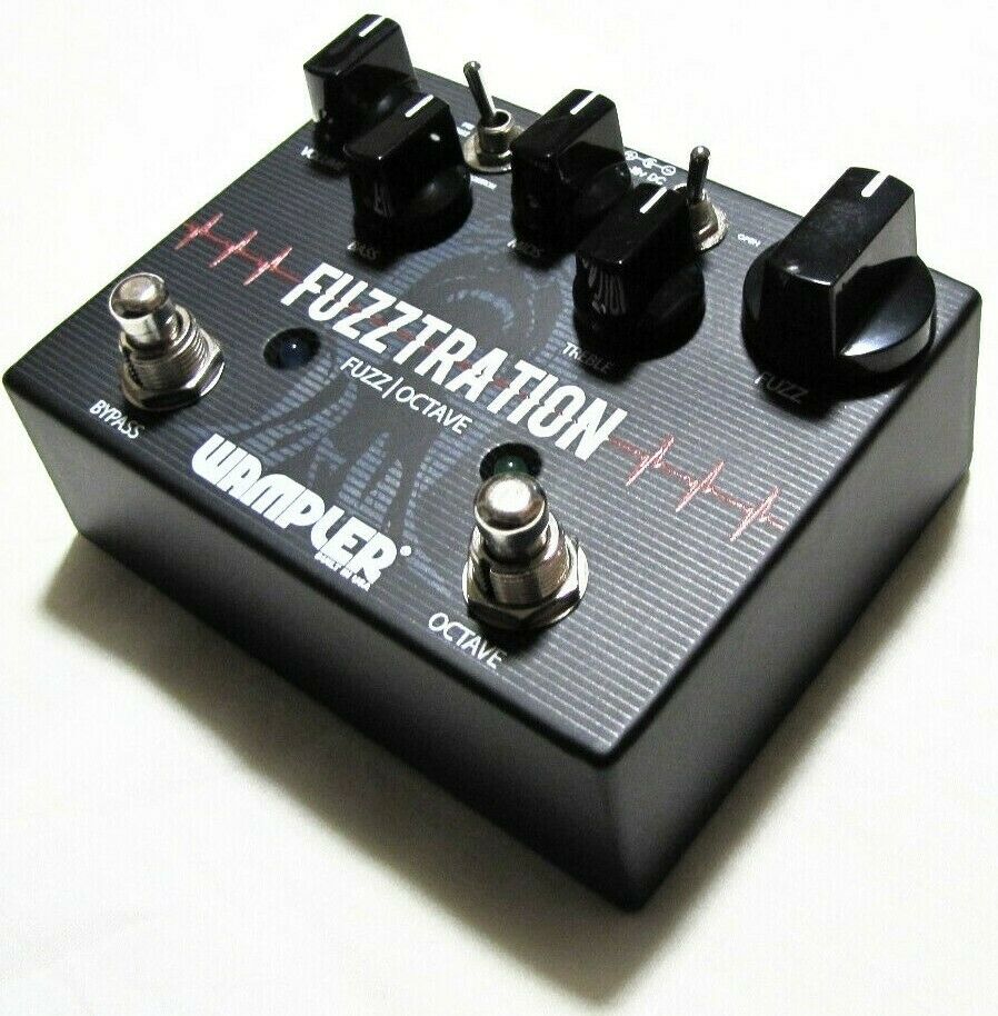 Used Wampler Fuzztration Fuzz and Octave Guitar Effects Pedal