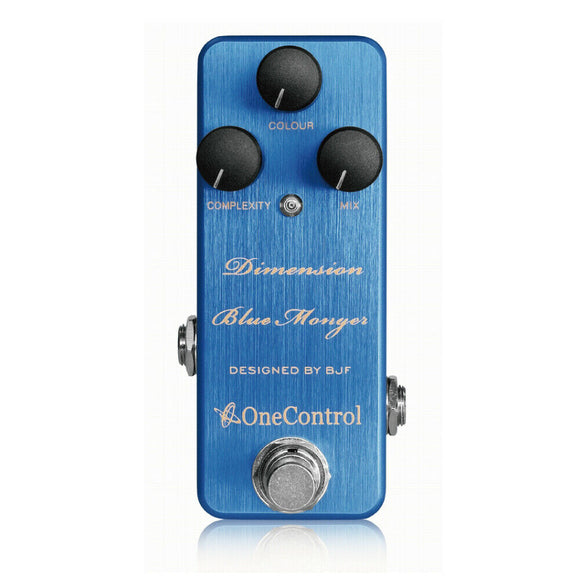 New One Control Dimension Blue Monger Modulation Guitar Effects Pedal