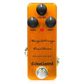 One Control Marigold Orange Overdrive guitar effects pedal, orange anodized aluminum enclosure, Volume, Tone and Drive knobs, BJF design
