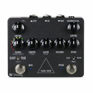 New Keeley Dark Side Delay Fuzz Phaser Flanger Guitar Effects Pedal