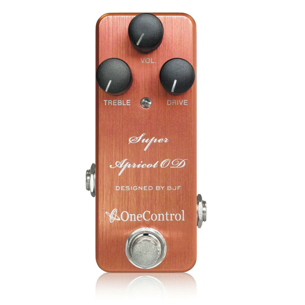 New One Control Super Apricot OD Guitar Effects Pedal