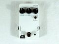 JHS 3 Series Fuzz guitar effects pedal — white enclosure top view with Volume, Bias, Fuzz controls
