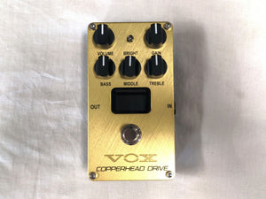 Used Vox Valvenergy Copperhead Drive Preamp Guitar Effects Pedal