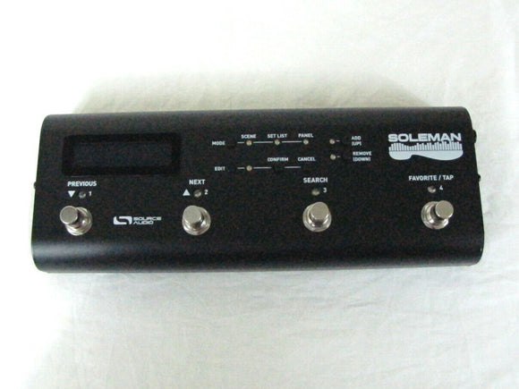 Used Source Audio SA165 Soleman MIDI Controller Pedal