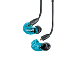 New Shure AONIC 215 Blue Professional Sound Isolating Wired Earphones