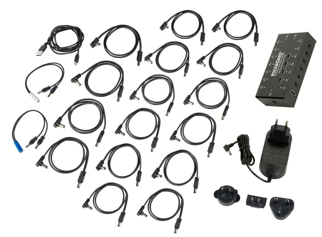 RockBoard ISO Power Block V16 power supply — rear input port detail