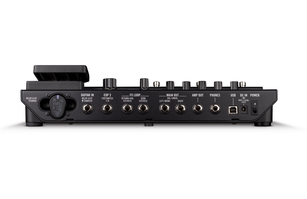 New Line 6 POD Go Wireless Helix-derived multi-effects pedal full view, black