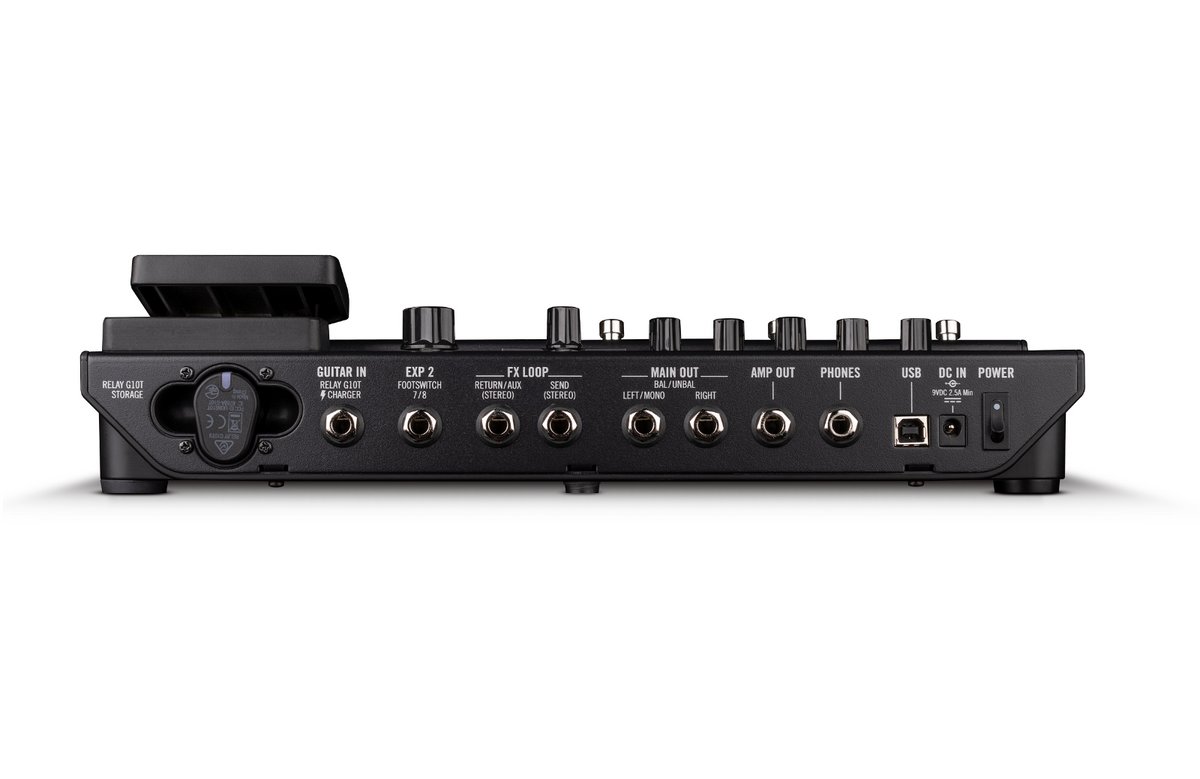 New Line 6 POD Go Wireless Helix-derived multi-effects pedal full view, black