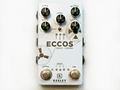 Keeley ECCOS Delay Looper pedal - white enclosure top view