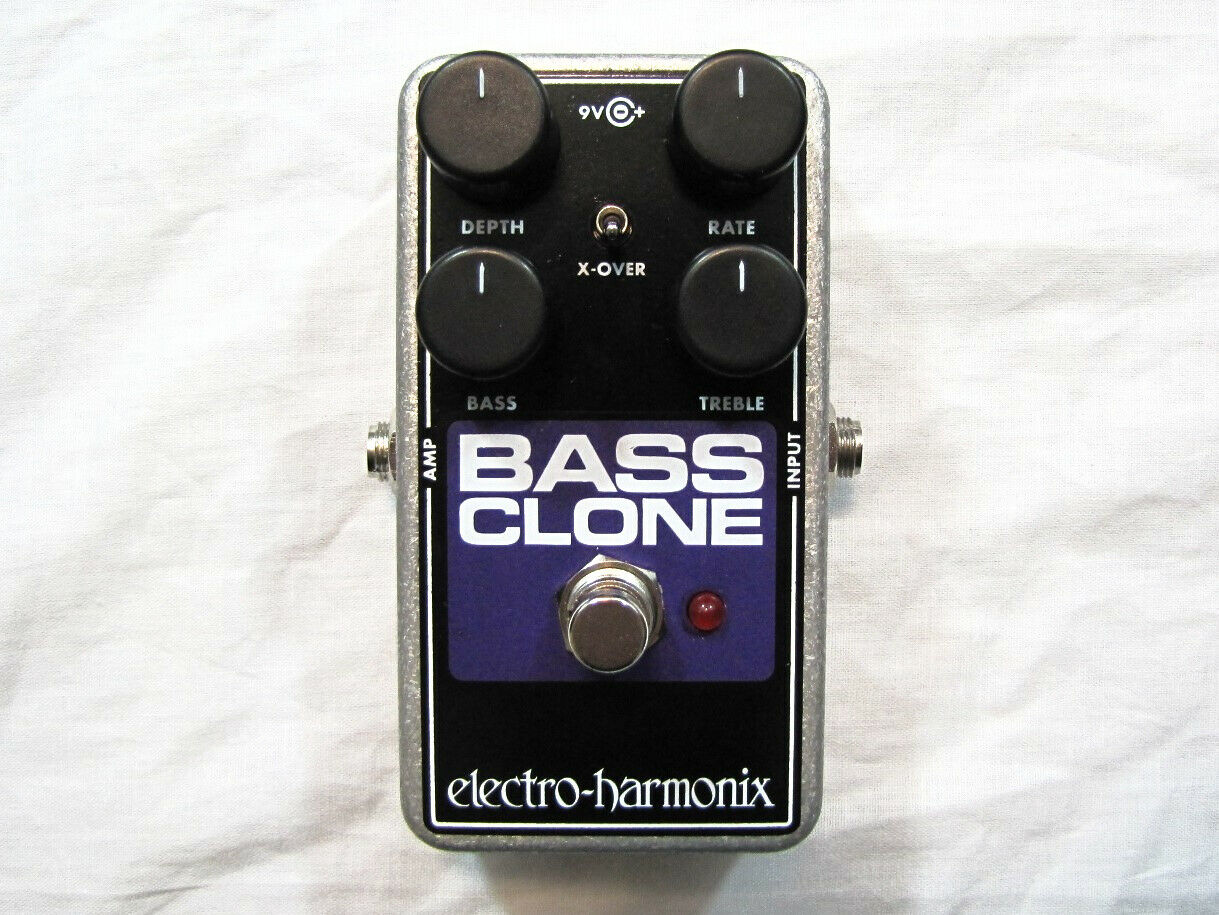 Used Electro-Harmonix EHX Bass Clone Bass Chorus Effects Pedal