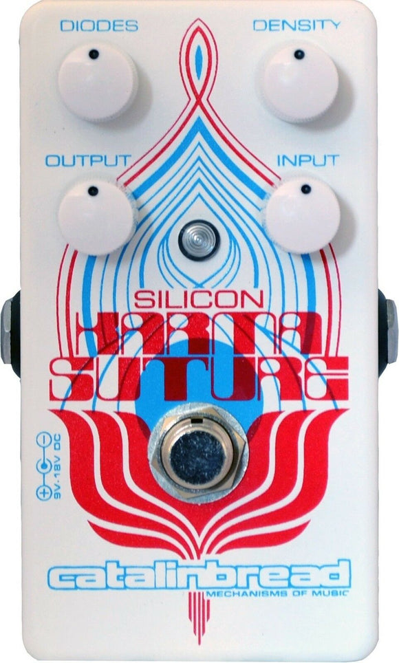 New Catalinbread Karma-Suture Si Silicon Harmonic Fuzz Guitar Effects Pedal